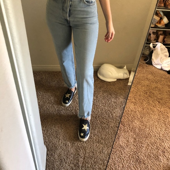 Michael Kors Black Pia Star Slip On Sneaker - Picture 6 of 7